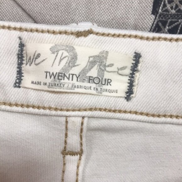 Free People Raw Hem Denim Leggings - Picture 11 of 12